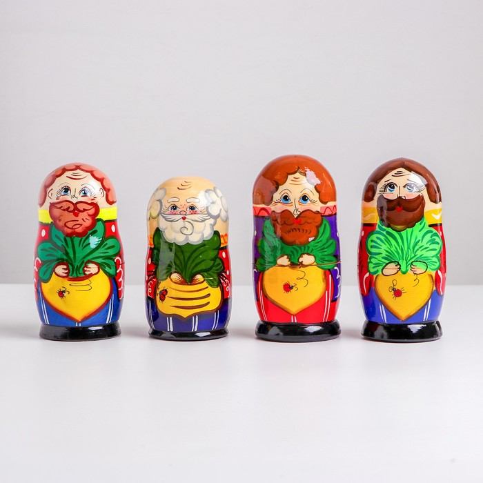 Матрёшка «Репка» 6 в 1, МИКС Матрёшка «Репка» 6 в 1, МИКС