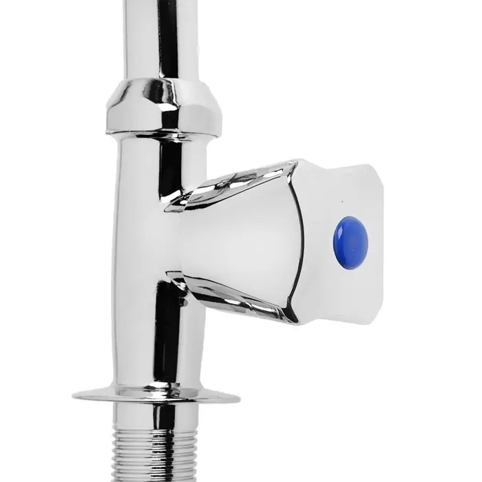 Моносмеситель ZEIN Z85, кран-букса 1/2", без подводки, хром