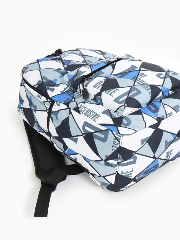 Рюкзак школьный, 1 отделение, 3 кармана, 30&times;13&times;42 см, синий