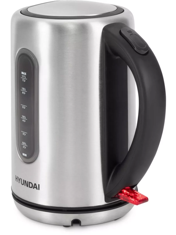 Чайник HYK-S9909 1,7л 2200Вт серебристый (металл)