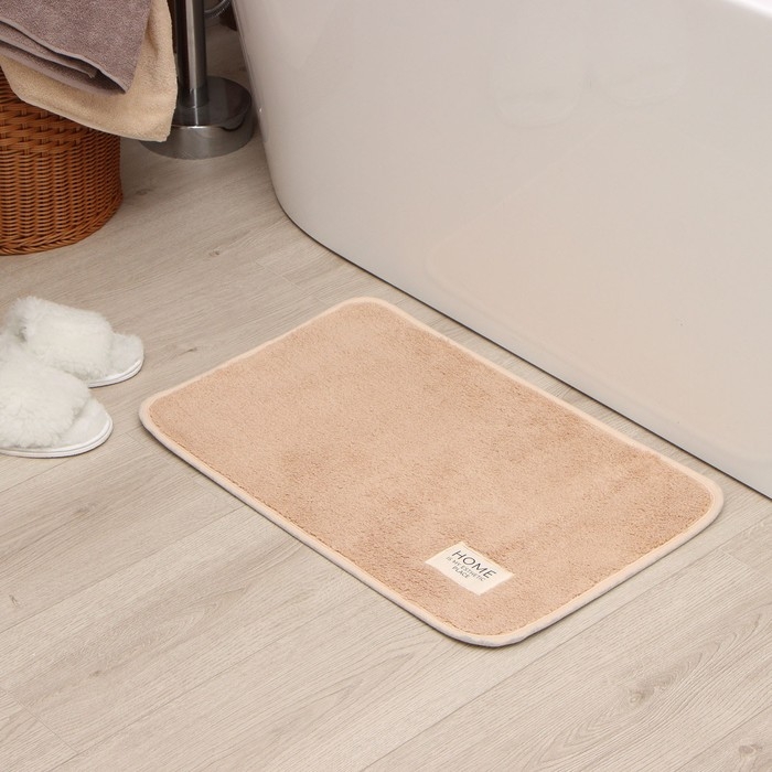 Коврик Этель Стиль цвет бежевый, 40х60 см Коврик Этель Стиль цвет бежевый, 40х60 см