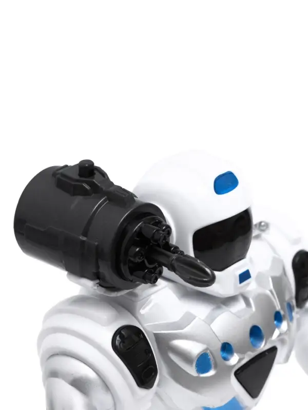 Робот &laquo;Герой&raquo;, световые и звуковые эффекты, работает от батареек, цвет синий