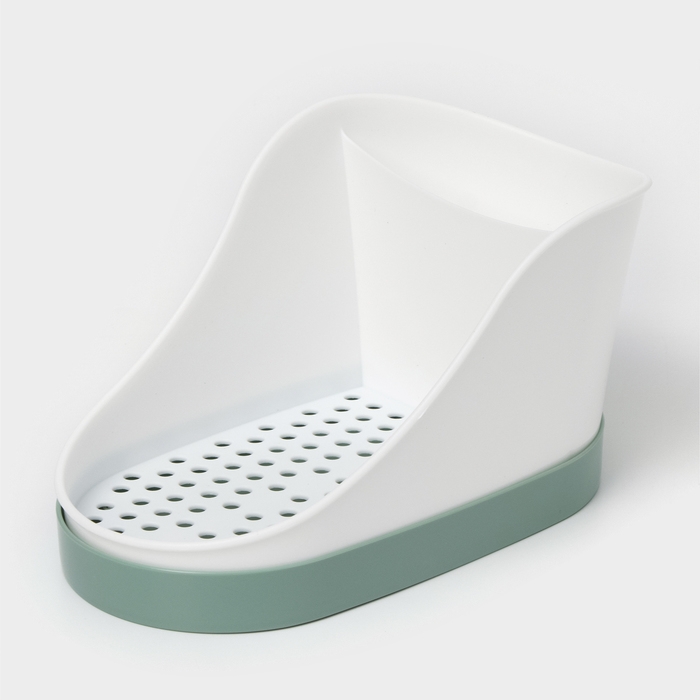 Подставка для моющих средств, пластик, цвет фисташковый Подставка для моющих средств, пластик, цвет фисташковый