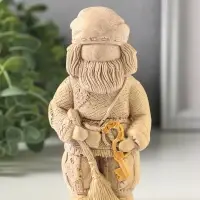 Фигурка гипс &laquo;Домовой&raquo;, 13&times;7 см, слоновая кость