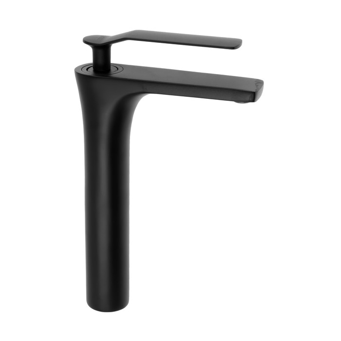 Смеситель для раковины ZEIN Z3818, однорычажный, высота излива 22 см, черный Смеситель для раковины ZEIN Z3818, однорычажный, высота излива 22 см, черный