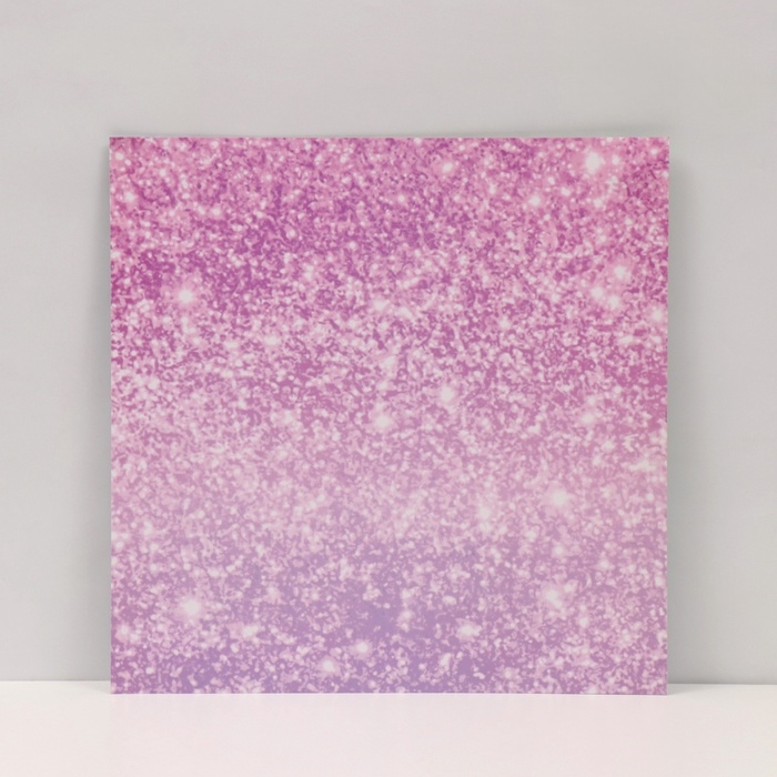 Фотофон двусторонний картон плотность 350 гр Фотофон двусторонний картон плотность 350 гр "Блёстки" 50х50 см