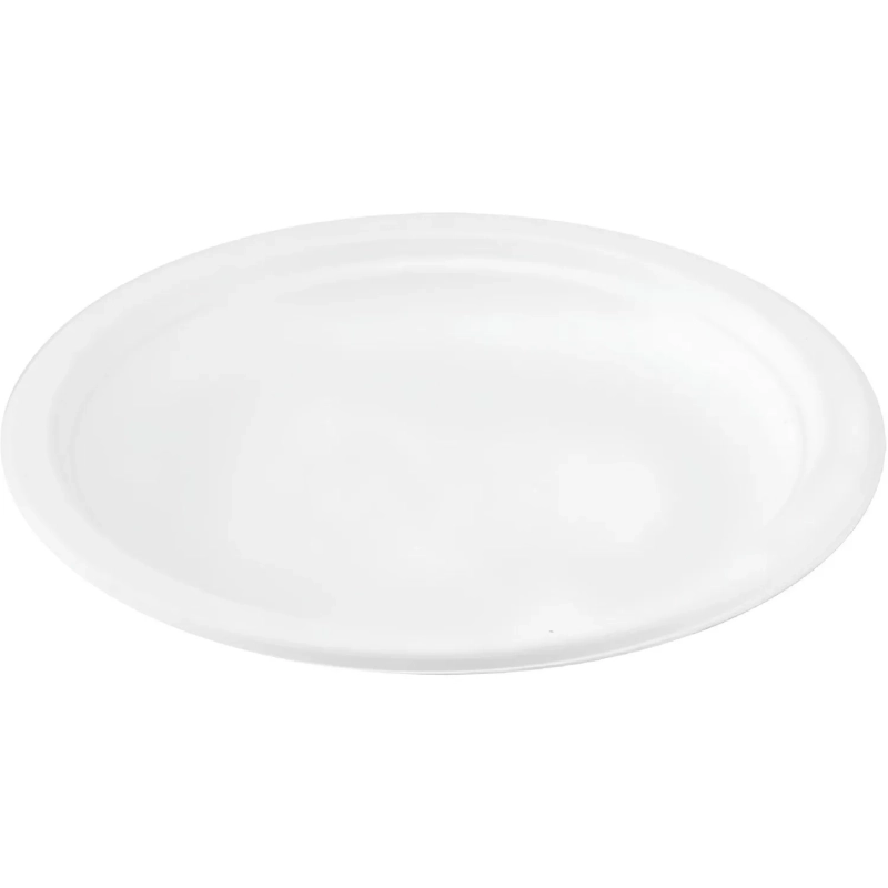 Тарелка одноразовая биоразлагаемая D=230 мм, 900шт/кор