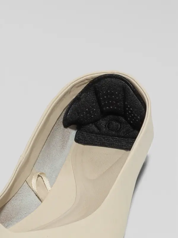 Пяткоудерживатели для обуви, клеевая основа, 10&times;7.3 см, пара, чёрные