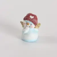 Фигурка &laquo;Снеговичок-ангел&raquo;, 2.8&times;2.5&times;3.5 см