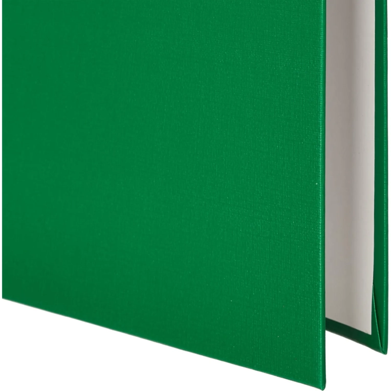 Папка-регистратор  75мм, 10шт/уп, зеленый,ПБП1,карм.кор