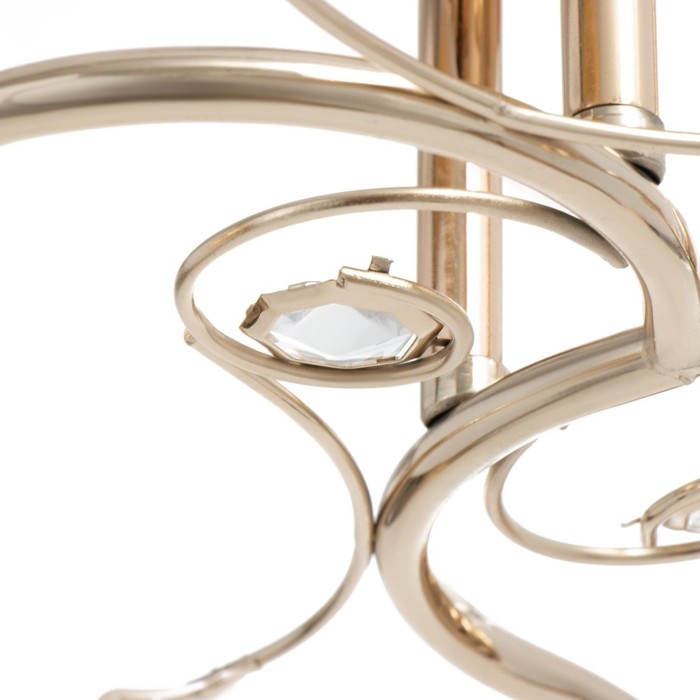 Люстра Люстра "Олана" 3хЕ27 40Вт золото 43х43х18 см BayerLux