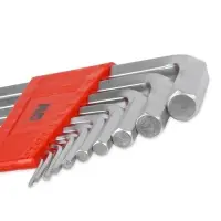 Набор ключей торцевых шестигранных шаровых 10 предметов (1,5-12мм) AVS HKS-10B