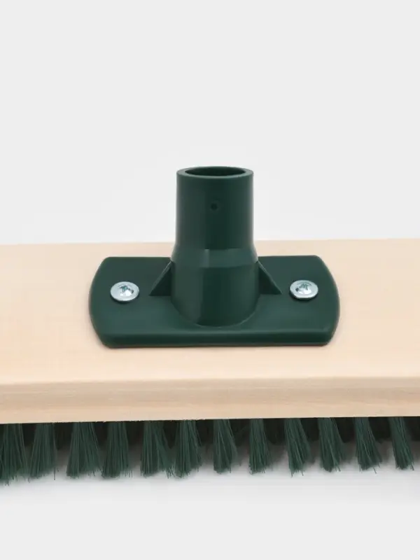 Щётка палубная, 21.5&times;8 см, усиленный угловой держатель с резьбой