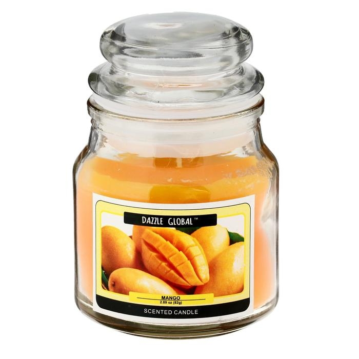 Свеча в банке Свеча в банке "Манго" 82 гр 6х9х9 см