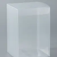 Складная прозрачная коробка из PVC, для упаковки подарков, 8&times;8&times;12 см
