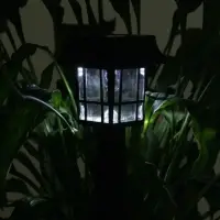 Садовый светильник на солнечной батарее &laquo;Фонарик&raquo;, 1 LED, свечение белое