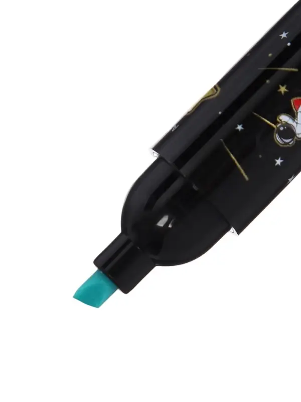 Набор маркеров-текстовыделителей &laquo;Мини-Бутылочка/Планеты&raquo;, 6 цветов, скошенный наконечник, узел 5 мм