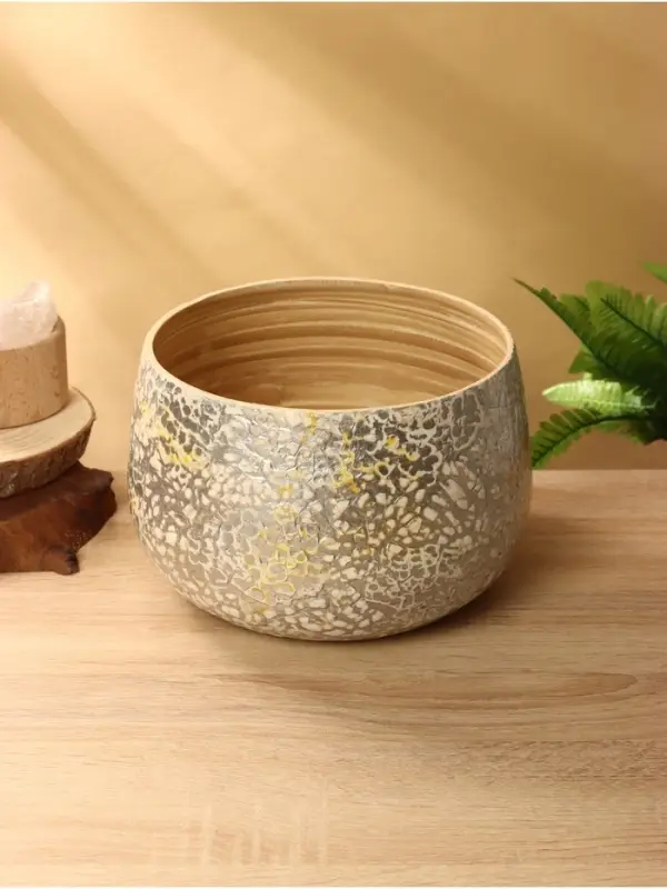 Ваза, 25&times;25&times;15 см (&plusmn; 3 см), бамбук