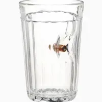 Стакан непробиваемый с пулей &laquo;Полицейский&raquo;, гранёный, 250 мл