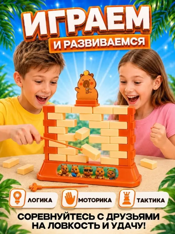 Настольная игра Лас Играс KIDS &laquo;Капи БУМ!&raquo;