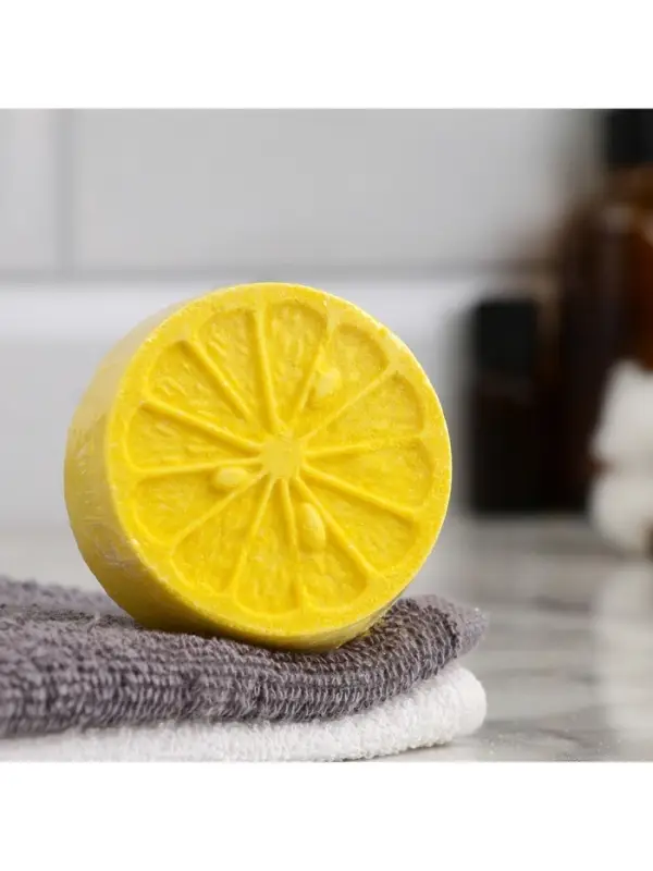Бомбочка для ванны Бомбочка для ванны "Половинка апельсина", желтый, 60 гр "Добропаровъ"