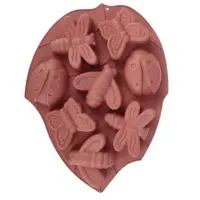 VETTA Форма силиконовая 8 ячеек, 28х21х3см, "Пчелка", 3 цвета