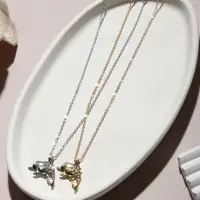 Кулон на цепочке &laquo;Дельфины в паре&raquo;, МИКС, L=40 см