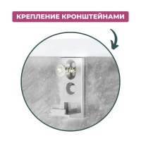 Доска магнитно-маркерная Attache Classic 60х90см (BW-PL69) ПВХ профиль