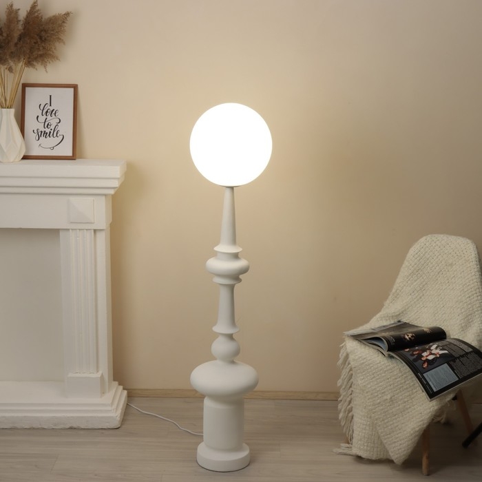 Торшер  Торшер "Алфил" LED 10Вт 4000К белый 30х30х138см