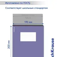Тетрадь 18 листов в клетку ErichKrause Unicolor Bright, МИКС
