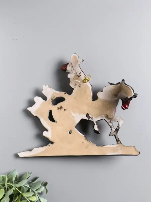 Панно  Панно "Две лошади" 22х19х4 см