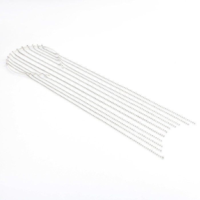 Ободок для волос со стразами «Блистай» 0.5 х 12 х 42 см Ободок для волос со стразами «Блистай» 0.5 х 12 х 42 см