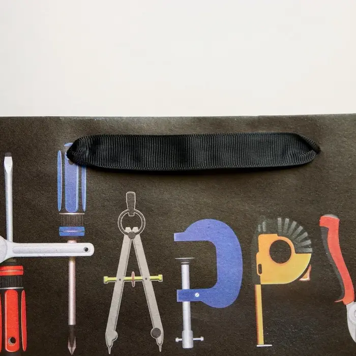 Пакет подарочный крафтовый, упаковка, «Happy birthday», ML 27 х 23 х 11.5 см Пакет подарочный крафтовый, упаковка, «Happy birthday», ML 27 х 23 х 11.5 см