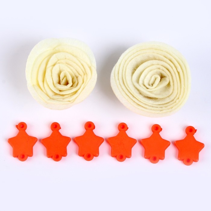 Набор для творчества: декор из фетра и набор бусин «Цветочный образ» Набор для творчества: декор из фетра и набор бусин «Цветочный образ»