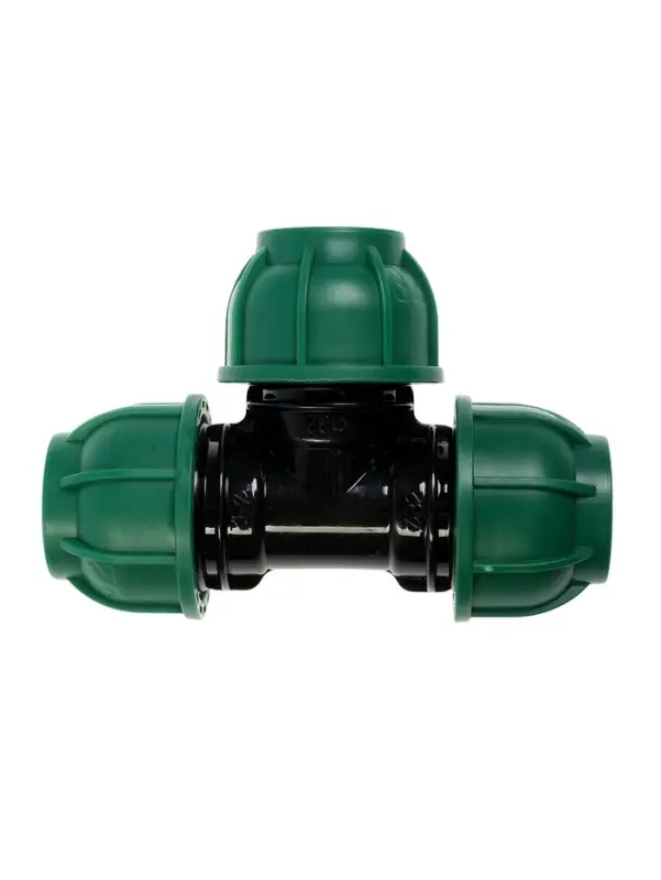 Тройник ПНД ZEIN, 32 мм, цанга