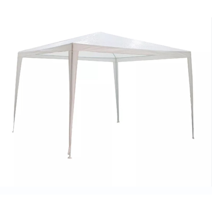 Шатёр туристический, 300 х 300 см., белый, открытый, зауженный Шатёр туристический, 300 х 300 см., белый, открытый, зауженный