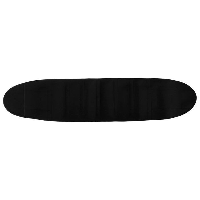 Пояс на талию для похудения ONLYTOP fitness, размер S-M, цвет черный Пояс на талию для похудения ONLYTOP fitness, размер S-M, цвет черный