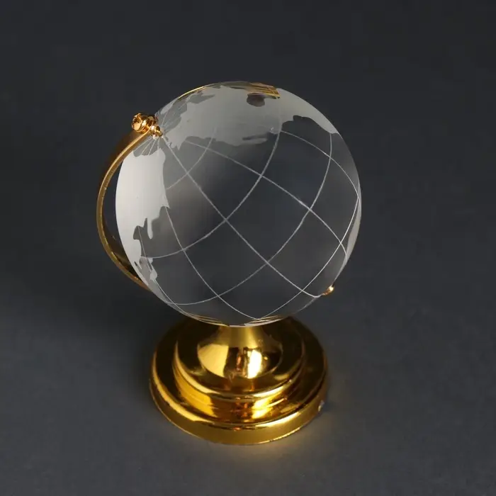 Фигурка стекло &laquo;Глобус&raquo;, d=6 см
