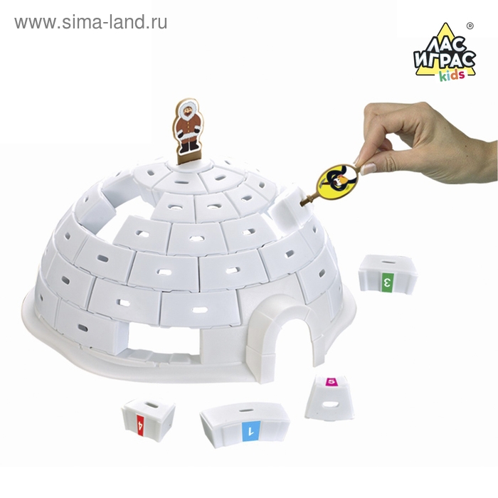 Настольная игра на внимание «Держись, чукча!», баланс, 2-4 игрока, 5+ Настольная игра на внимание «Держись, чукча!», баланс, 2-4 игрока, 5+