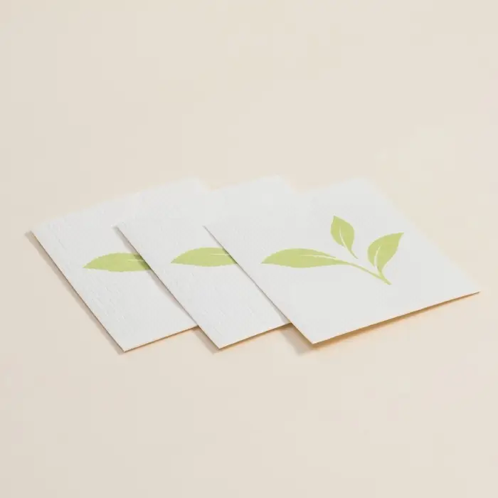 Салфетки для уборки универсальные SL Home, из целлюлозы и хлопка, 3 шт., 17&times;19 см, серые