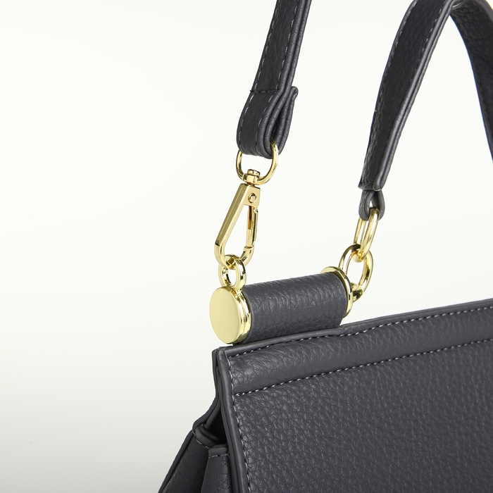 Сумка женская на магните TEXTURA, маленький размер, цвет серый Сумка женская на магните TEXTURA, маленький размер, цвет серый