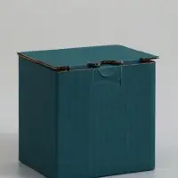 Коробка под кружку, изумрудная, 10 х 8 х 10 см
