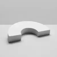 Подставка для мелочей &laquo;Радуга&raquo;, 11&times;6&times;1 см, белая