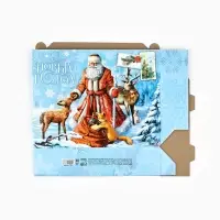 Коробка подарочная, самосборная &laquo;С новым годом&raquo;, 33.7&times;25.7&times;7.9 см