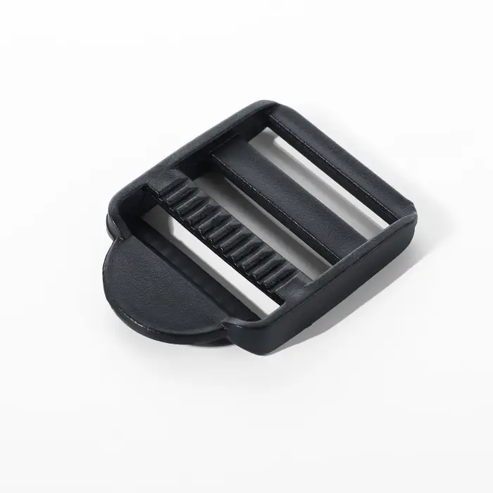 Пряжка регулирующая, трёхщелевая, вн. ширина=25 мм, s=2 мм, 10 шт., чёрная Пряжка регулирующая, трёхщелевая, вн. ширина=25 мм, s=2 мм, 10 шт., чёрная