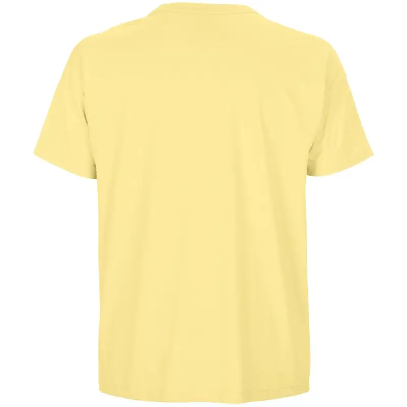 Футболка оверсайз мужская Boxy Men, светло-желтая, размер S