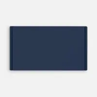 Лейбл из ПВХ Dzeta, M, темно-синий