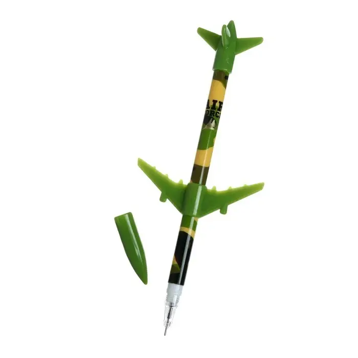 Ручка - прикол гелевая Calligrata «Ракета», МИКС