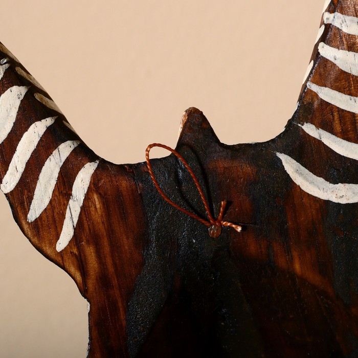 Маска дерево "Зебра" 30х11х4,5 см