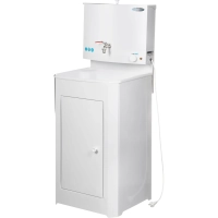 Умывальник дачный Topfort ELEGANT с подогревом 17л, пласт мойка, белый